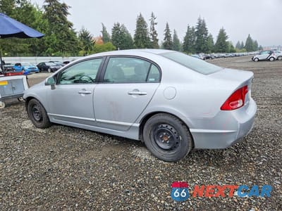 Drugie zdjęcie samochodu z przodu: 2008 HONDA CIVIC LX VIN:1HGFA16588L043562 - miniatura