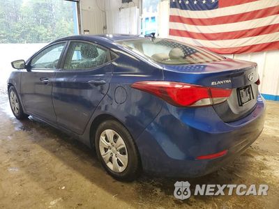 Drugie zdjęcie samochodu z przodu: 2016 HYUNDAI ELANTRA SE VIN:5NPDH4AE7GH684506 - miniatura