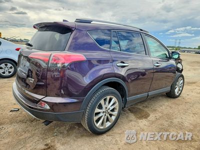 Trzecie zdjęcie samochodu z tyłu: 2018 TOYOTA RAV4 LIMITED VIN:2T3DFREV3JW842952 - miniatura