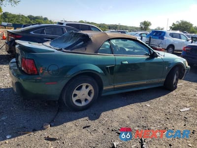 Trzecie zdjęcie samochodu z tyłu: 2000 FORD MUSTANG VIN:1FAFP4449YF308860 - miniatura