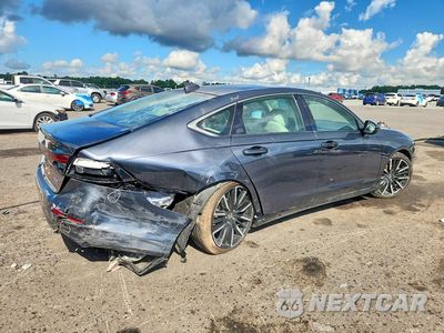Trzecie zdjęcie samochodu z tyłu: 2023 HONDA ACCORD TOURING HYBRID VIN:1HGCY2F8XPA058444 - miniatura