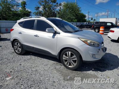 Czwarte zdjęcie samochodu z boku: 2015 HYUNDAI TUCSON LIMITED VIN:KM8JU3AG0FU027217 - miniatura