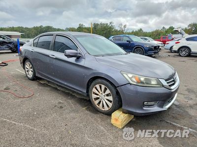 Czwarte zdjęcie samochodu z boku: 2013 HONDA ACCORD EXL VIN:1HGCR2F81DA047566 - miniatura