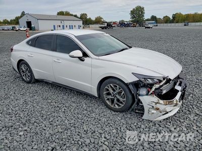 Czwarte zdjęcie samochodu z boku: 2021 HYUNDAI SONATA SEL VIN:5NPEL4JA0MH087838 - miniatura