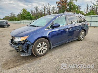 2014 HONDA ODYSSEY EXL 5FNRL5H69EB002097 - główne zdjęcie licytacji z USA - miniatura