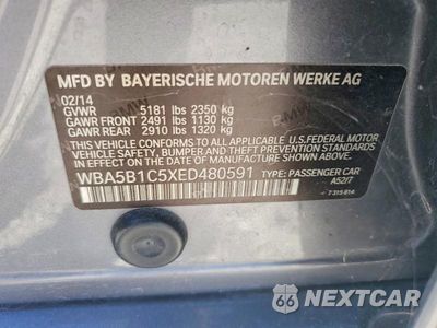 Zdjęcie 12 z 12 samochodu: 2014 BMW 535 I VIN:WBA5B1C5XED480591 - miniatura