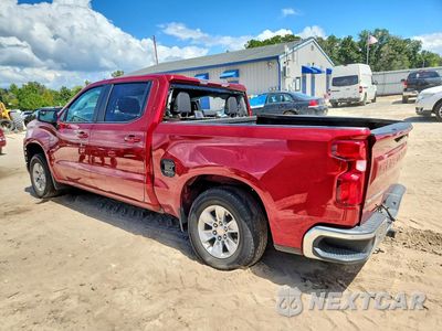 Drugie zdjęcie samochodu z przodu: 2020 CHEVROLET SILVERADO C1500 LT VIN:1GCPWCED5LZ239098 - miniatura