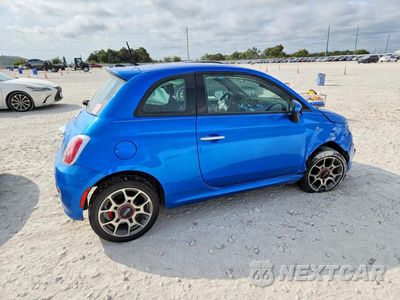 Trzecie zdjęcie samochodu z tyłu: 2015 FIAT 500 SPORT VIN:3C3CFFBR9FT653100 - miniatura