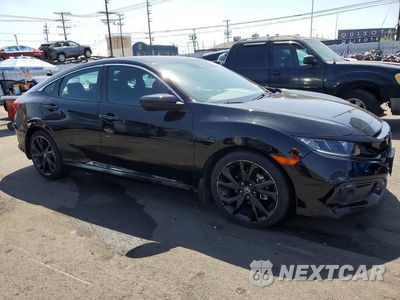 Czwarte zdjęcie samochodu z boku: 2021 HONDA CIVIC SPORT VIN:2HGFC2F80MH548092 - miniatura
