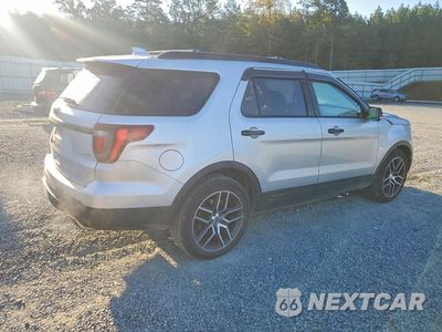 Trzecie zdjęcie samochodu z tyłu: 2017 FORD EXPLORER SPORT VIN:1FM5K8GT0HGA52631 - miniatura