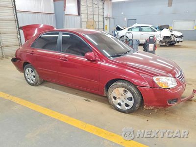Czwarte zdjęcie samochodu z boku: 2007 KIA SPECTRA LX VIN:KNAFE121975432894 - miniatura
