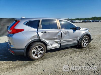 Trzecie zdjęcie samochodu z tyłu: 2017 HONDA CR-V EXL VIN:5J6RW1H87HL007019 - miniatura