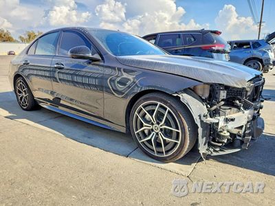 Czwarte zdjęcie samochodu z boku: 2023 MERCEDES-BENZ C 300 VIN:W1KAF4GB1PR129331 - miniatura