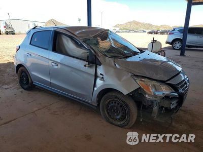Czwarte zdjęcie samochodu z boku: 2021 MITSUBISHI MIRAGE ES VIN:ML32AUHJ1MH013358 - miniatura