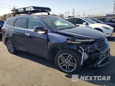 Czwarte zdjęcie samochodu z boku: 2017 HYUNDAI SANTA FE SE ULTIMATE VIN:KM8SR4HF0HU227672 - miniatura