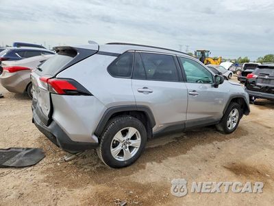 Trzecie zdjęcie samochodu z tyłu: 2020 TOYOTA RAV4 LE VIN:4T3L6RFV6LU002760 - miniatura