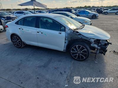 Czwarte zdjęcie samochodu z boku: 2020 TOYOTA COROLLA SE VIN:5YFS4RCE3LP027292 - miniatura