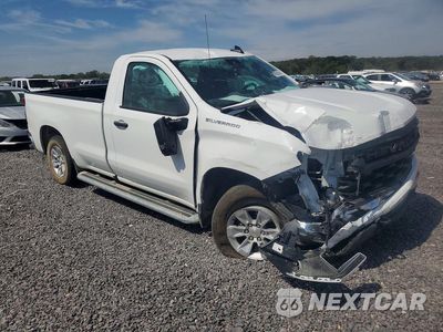 Czwarte zdjęcie samochodu z boku: 2024 CHEVROLET SILVERADO C1500 VIN:3GCNAAED2RG320272 - miniatura