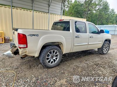 Trzecie zdjęcie samochodu z tyłu: 2012 GMC SIERRA K1500 SLT VIN:3GTP2WE78CG307370 - miniatura