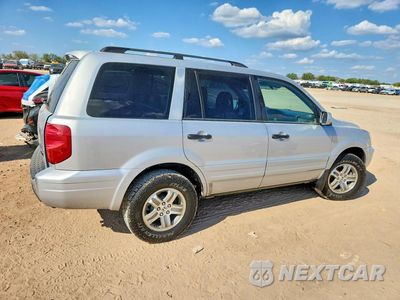 Trzecie zdjęcie samochodu z tyłu: 2003 HONDA PILOT EXL VIN:2HKYF18523H564599 - miniatura