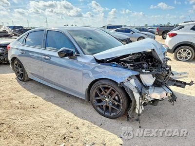 Czwarte zdjęcie samochodu z boku: 2024 HONDA CIVIC SPORT VIN:2HGFE2F52RH521404 - miniatura
