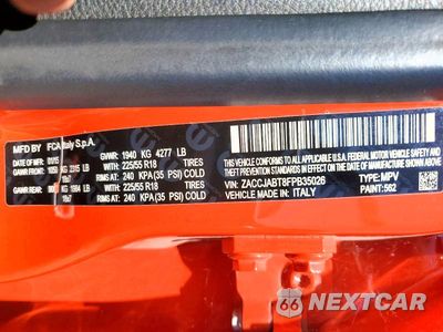 Zdjęcie 13 z 13 samochodu: 2015 JEEP RENEGADE LATITUDE VIN:ZACCJABT8FPB35026 - miniatura