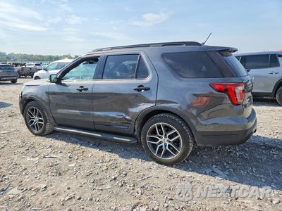 Drugie zdjęcie samochodu z przodu: 2019 FORD EXPLORER SPORT VIN:1FM5K8GT1KGA20343 - miniatura