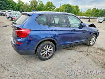 Trzecie zdjęcie samochodu z tyłu: 2017 BMW X3 XDRIVE28I VIN:5UXWX9C39H0W74321 - miniatura