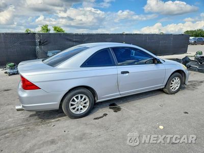 Trzecie zdjęcie samochodu z tyłu: 2005 HONDA CIVIC HX VIN:1HGEM22775L036632 - miniatura