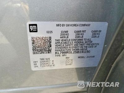 Zdjęcie 13 z 13 samochodu: 2025 CHEVROLET TRAILBLAZER LT VIN:KL79MRSL2SB191190 - miniatura