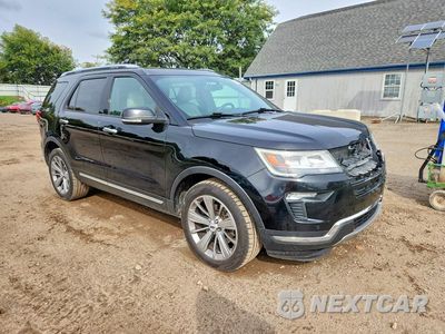 Czwarte zdjęcie samochodu z boku: 2018 FORD EXPLORER LIMITED VIN:1FM5K8F82JGB91369 - miniatura