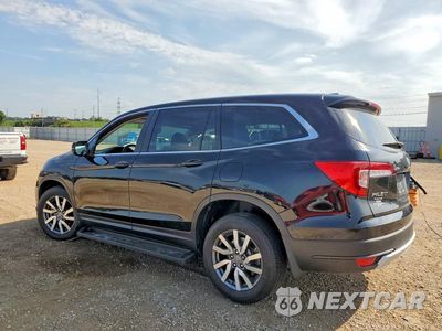 Drugie zdjęcie samochodu z przodu: 2019 HONDA PILOT EXL VIN:5FNYF6H52KB007945 - miniatura
