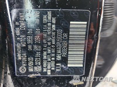 Zdjęcie 12 z 12 samochodu: 2023 HYUNDAI ELANTRA SEL VIN:KMHLM4AGXPU583003 - miniatura