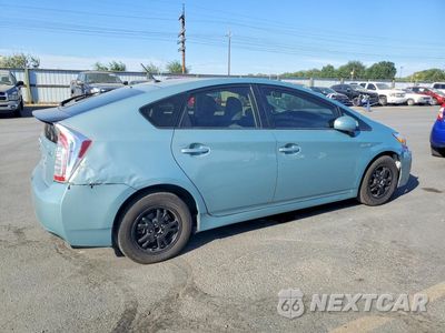 Trzecie zdjęcie samochodu z tyłu: 2012 TOYOTA PRIUS TWO VIN:JTDKN3DU9C1511326 - miniatura