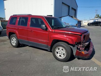 Czwarte zdjęcie samochodu z boku: 2016 JEEP PATRIOT SPORT VIN:1C4NJRBBXGD558804 - miniatura
