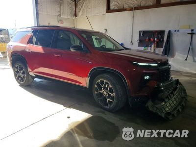 Czwarte zdjęcie samochodu z boku: 2024 CHEVROLET TRAVERSE RS VIN:1GNERLKS1RJ173844 - miniatura