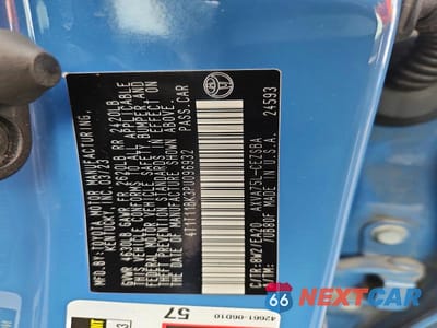 Zdjęcie 12 z 12 samochodu: 2023 TOYOTA CAMRY SE VIN:4T1T11BK3PU096932 - miniatura