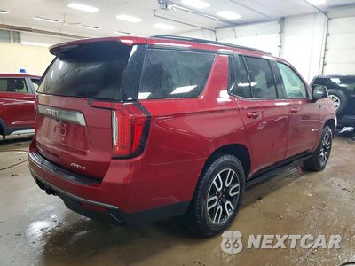 Trzecie zdjęcie samochodu z tyłu: 2021 GMC YUKON AT4 VIN:1GKS2CKD8MR168561 - miniatura