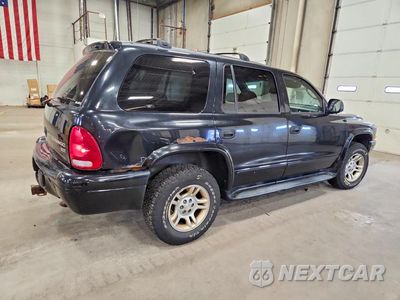 Trzecie zdjęcie samochodu z tyłu: 2003 DODGE DURANGO SLT VIN:1D4HS48NX3F500806 - miniatura