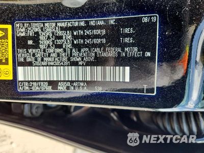 Zdjęcie 13 z 13 samochodu: 2019 TOYOTA HIGHLANDER LE VIN:5TDZARFH4KS054391 - miniatura