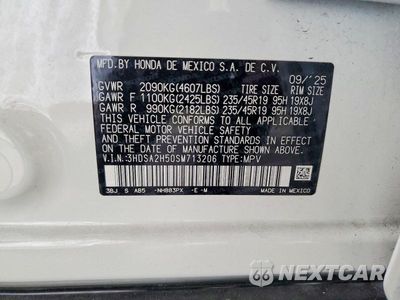 Zdjęcie 13 z 13 samochodu: 2025 ACURA ADX A-SPEC VIN:3HDSA2H50SM713206 - miniatura