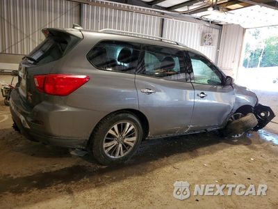 Trzecie zdjęcie samochodu z tyłu: 2019 NISSAN PATHFINDER S VIN:5N1DR2MM0KC630789 - miniatura