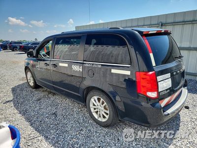 Drugie zdjęcie samochodu z przodu: 2019 DODGE GRAND CARAVAN SXT VIN:2C4RDGCG9KR514189 - miniatura