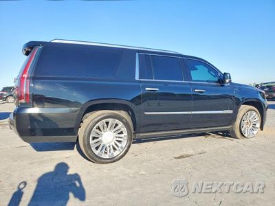 Trzecie zdjęcie samochodu z tyłu: 2018 CADILLAC ESCALADE ESV PLATINUM VIN:1GYS4KKJ0JR214380 - miniatura
