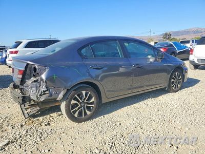 Trzecie zdjęcie samochodu z tyłu: 2015 HONDA CIVIC EX VIN:19XFB2F89FE089841 - miniatura