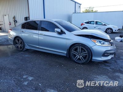 Czwarte zdjęcie samochodu z boku: 2017 HONDA ACCORD SPORT SPECIAL EDITION VIN:1HGCR2F1XHA208828 - miniatura