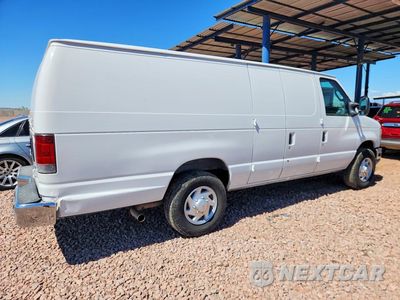 Trzecie zdjęcie samochodu z tyłu: 2010 FORD E250 DELIVERY VAN VIN:1FTNS2EL6ADA25963 - miniatura