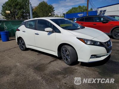 Czwarte zdjęcie samochodu z boku: 2020 NISSAN LEAF SV PLUS VIN:1N4BZ1CP7LC310491 - miniatura