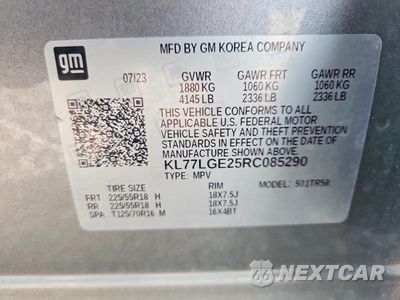 Zdjęcie 13 z 13 samochodu: 2024 CHEVROLET TRAX 1RS VIN:KL77LGE25RC085290 - miniatura
