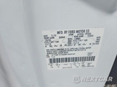 Zdjęcie 12 z 12 samochodu: 2011 FORD F150 VIN:1FTMF1CM2BFA29147 - miniatura
